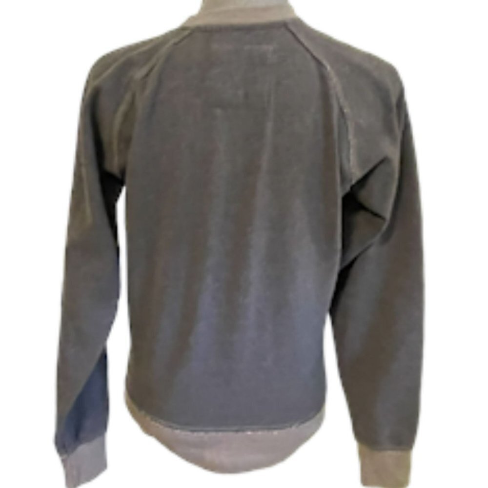 Disney Parks Magic Kingdom Mickey Mouse Gray Sweatshirt Size S - Picture 2 of 6